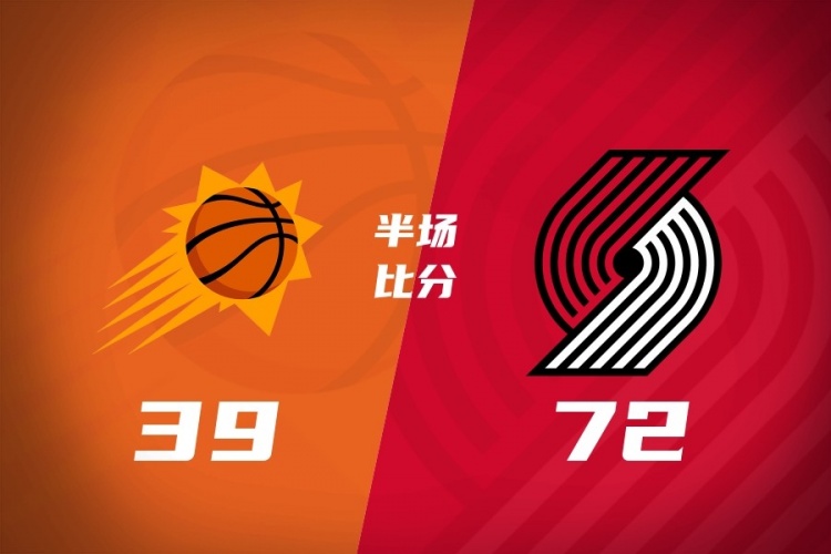 半场-开拓者领先太阳33分 利拉德17分 莫兰特10+6 杨瀚森未出场 半场-开拓者领先太阳33分 利拉德17分 莫兰特10+6 杨瀚森未出场